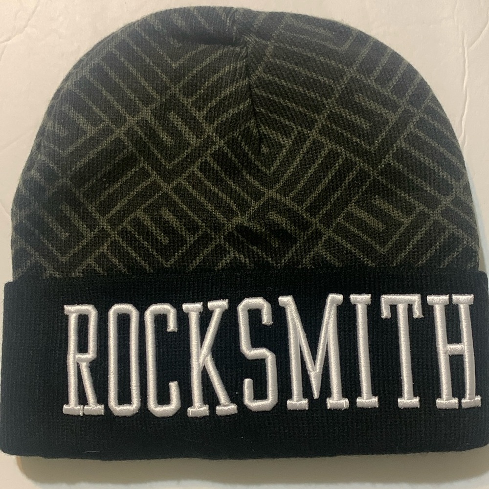 Black & Gray Rocksmith Beanie